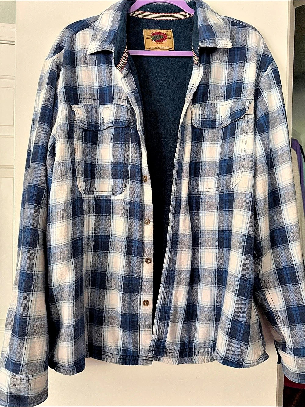 Boston Traders Men's Plaid Flannel Shirt XXL Like New